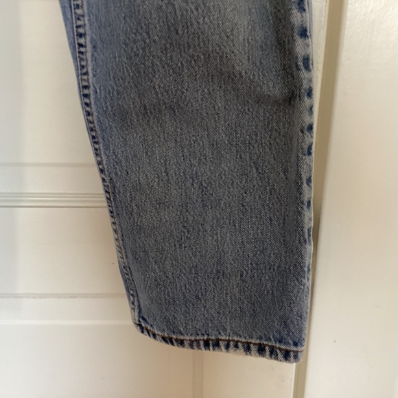 VINTAGE DISTRESSED MENS DISTRESSED 550 LEVI’S JEANS 34 x 30 RELAXED FIT - Picture 11 of 15